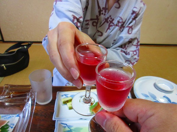 2.赤紫蘇梅酒で乾杯.jpg